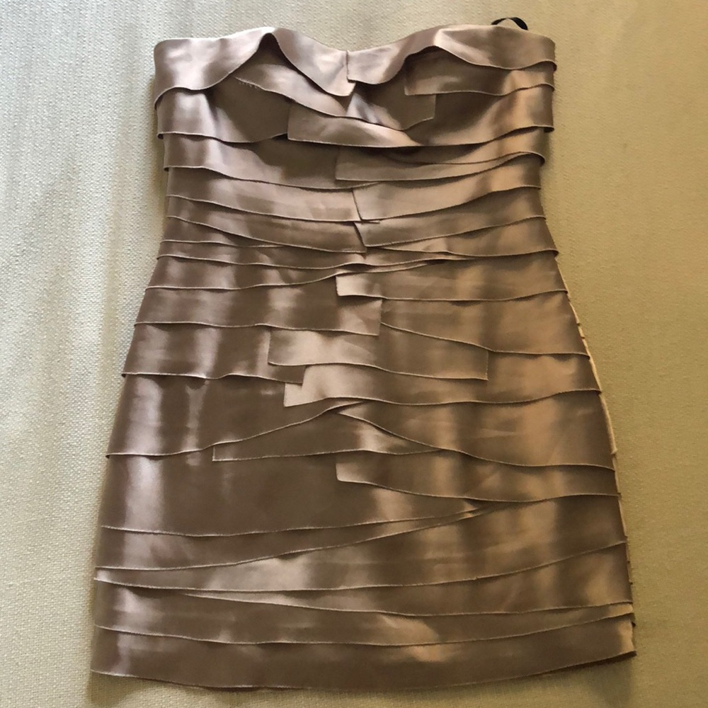 Bebe Strapless Dress, size M